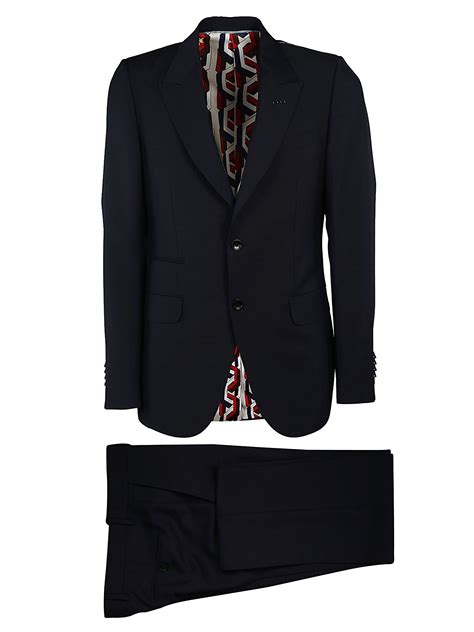 gucci mens suit jacket|men's navy gucci jacket.